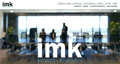 Desktop Screenshot of imk.ca
