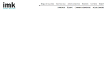Tablet Screenshot of imk.ca